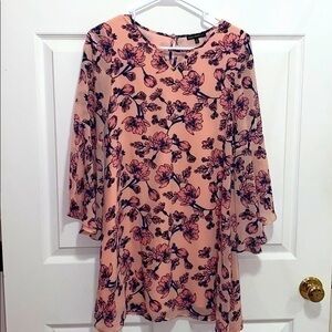 Sequin Heart Dress size 16 Butterfly Sleeve